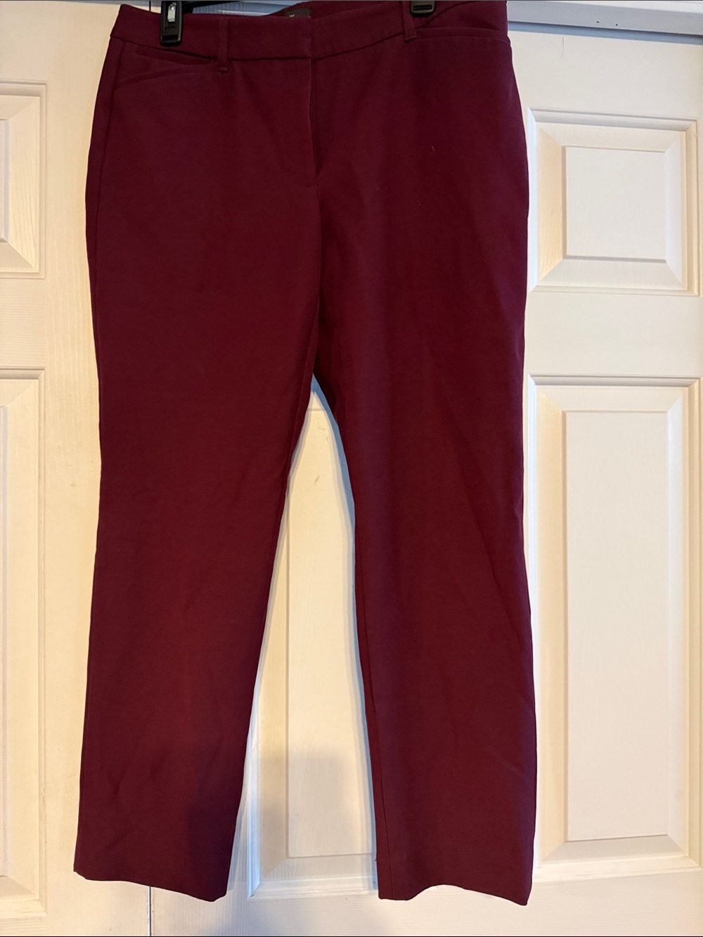 White House Black Market Dress Pants - Burgundy